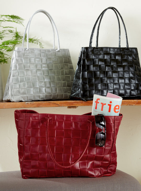 Italian Cobblestone Leather Bag