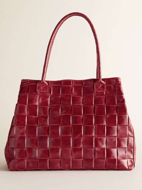 Italian Cobblestone Leather Bag