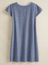 Blue Skies Chambray Shift Dress
