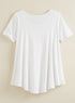 Beyond Basic A-line Tunic - Short Sleeve FINAL SALE (No Returns)