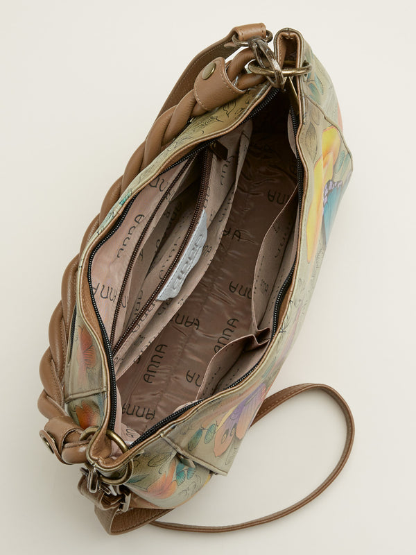 Butterfly Sketchbook Hand-painted Convertible Purse FINAL SALE (No Returns)