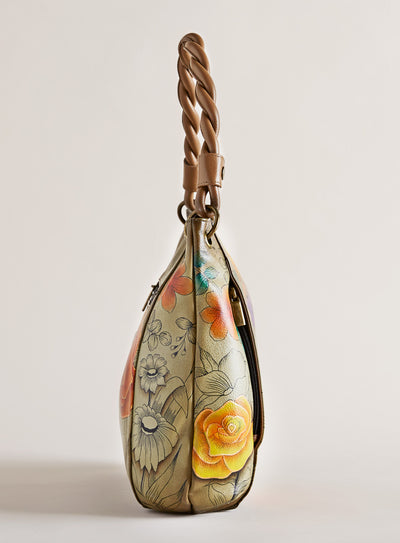 Butterfly Sketchbook Hand-painted Convertible Purse FINAL SALE (No Returns)