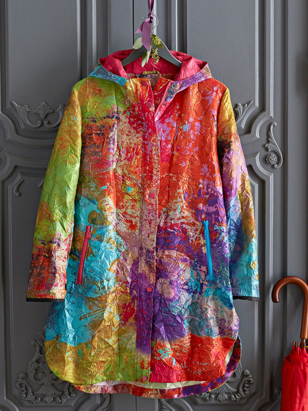 Packable Rainbow Raincoat