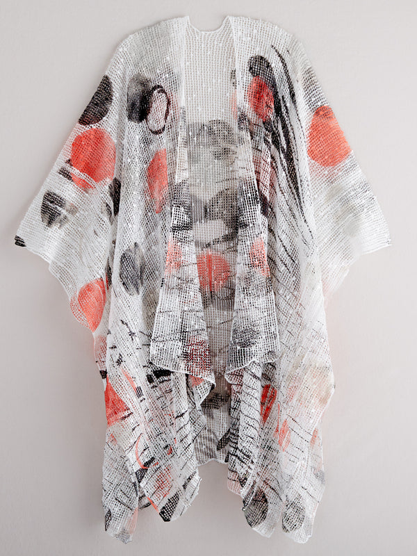 Bouclé Waterfall Topper