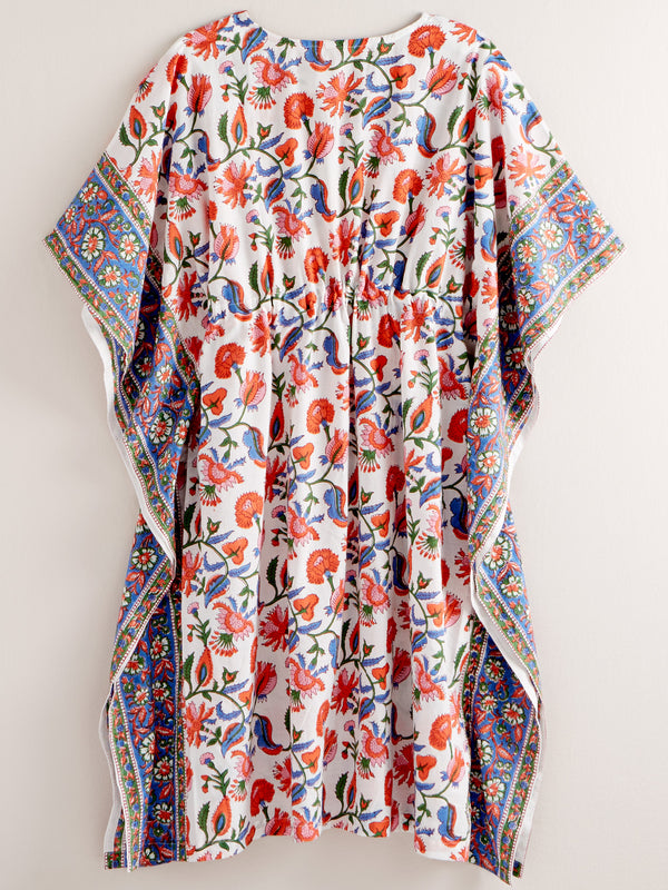Block-print Cabana Caftan