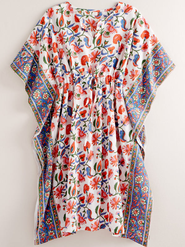 Block-print Cabana Caftan