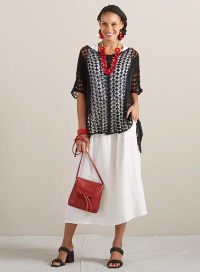 Pattern Peek Cover-up FINAL SALE (No Returns)