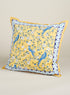 Block-printed Birds Pillows