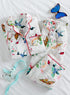 Bird and Butterfly Short-Sleeve Pajamas