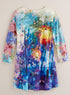 Bright Brushwork Tunic FINAL SALE (No Returns)