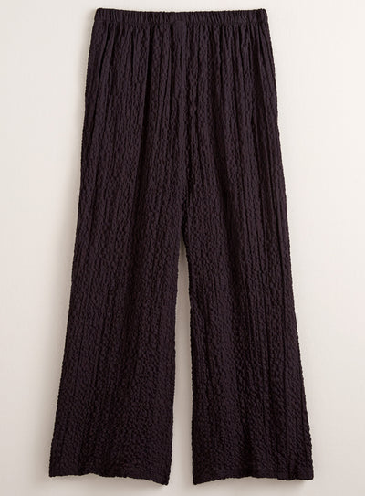 Cherry Blossom Textured Palazzo Pants FINAL SALE (No Returns)