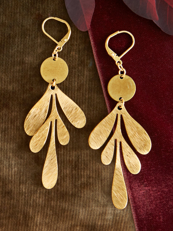 Matisse Leaf Earrings