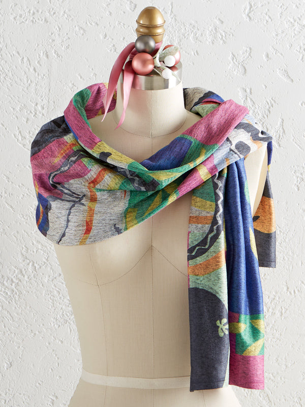 Matisse's Sketchbook Scarf