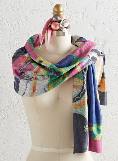 Matisse's Sketchbook Scarf