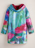 Lily Pond Reversible Pleated Raincoat