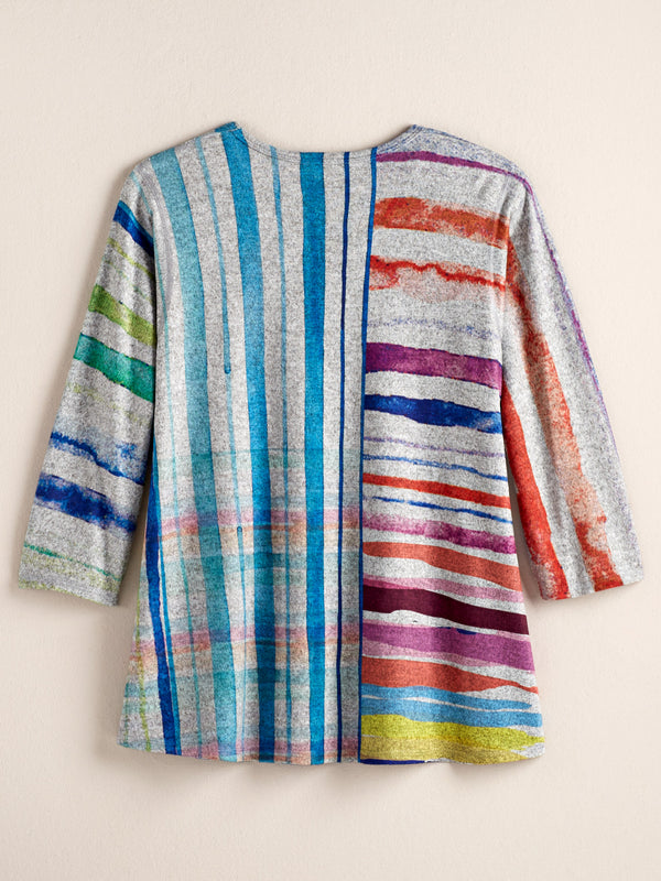 Rainbow Mountain Pocket Top FINAL SALE (No Returns)