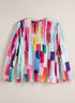 Brushstrokes Button Top FINAL SALE (No Returns)