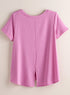Swingy Slit-back Tee FINAL SALE (No Returns)