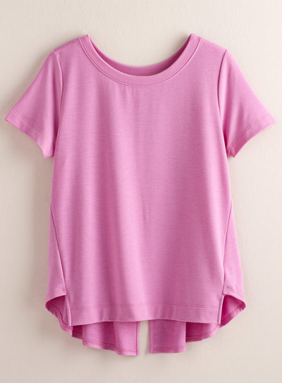 Swingy Slit-back Tee FINAL SALE (No Returns)