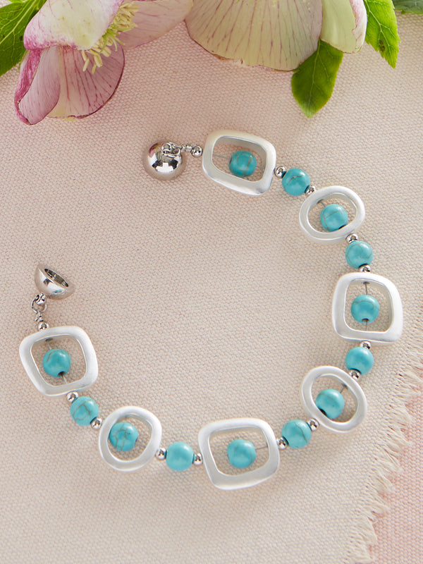 Magnet for Compliments Bracelet - Blue Howlite