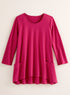 Beyond Basic Trapeze Top - 3/4 Sleeve FINAL SALE (No Returns)