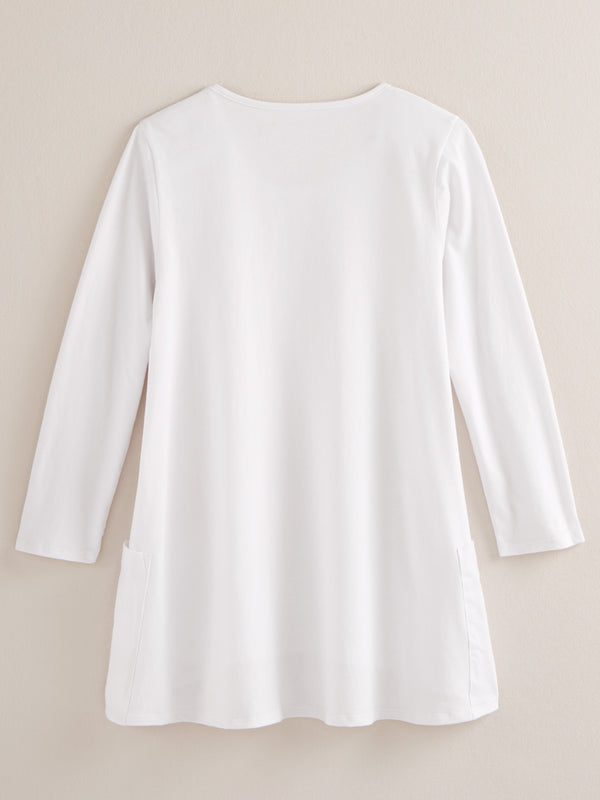 Beyond Basic Trapeze Top - 3/4 Sleeve FINAL SALE (No Returns)