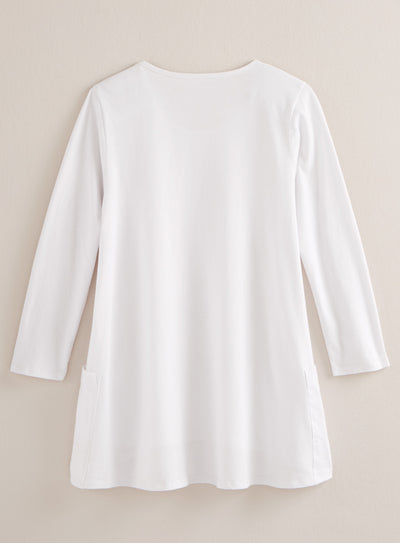 Beyond Basic Trapeze Top - 3/4 Sleeve FINAL SALE (No Returns)