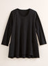 Beyond Basic Trapeze Top - 3/4 Sleeve FINAL SALE (No Returns)