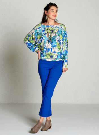 Kick It Up Flat Front Pants