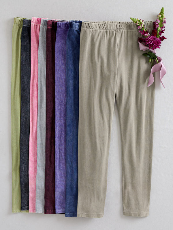 Day to Night Legging Pants - Mineral Washed