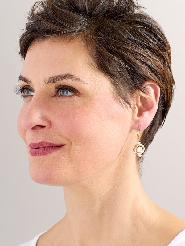 Timeless Two-tone Earrings - Set of Both