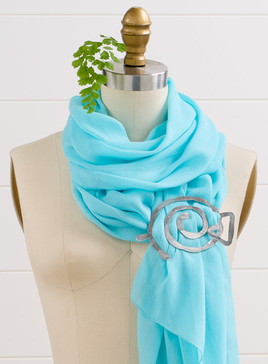 Bright Idea Scarf Pin