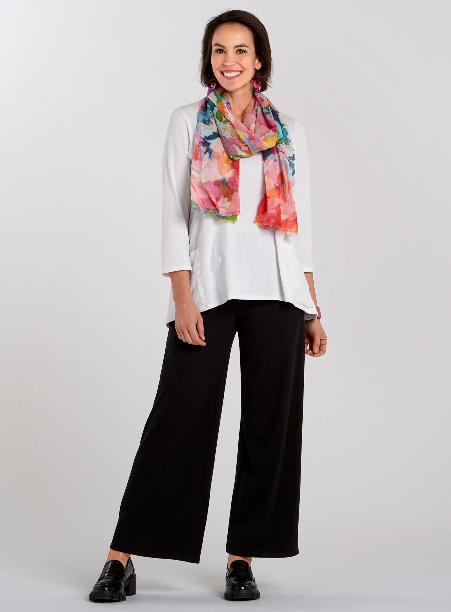 Modern Black Basics Outfit | Petalura