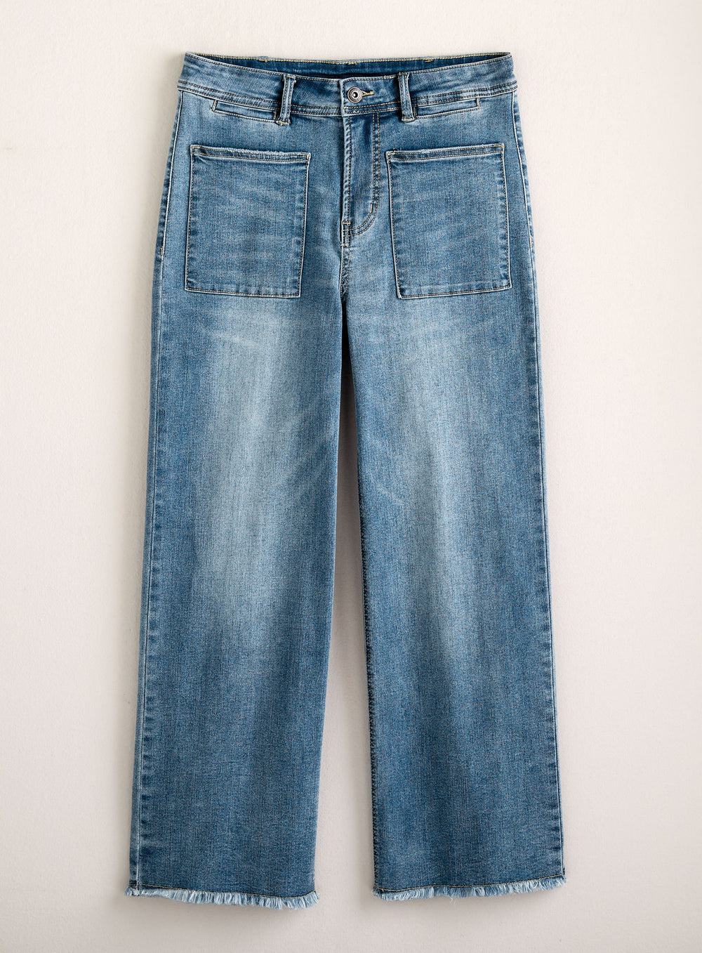 Patch Pocket Bamboo Jeans