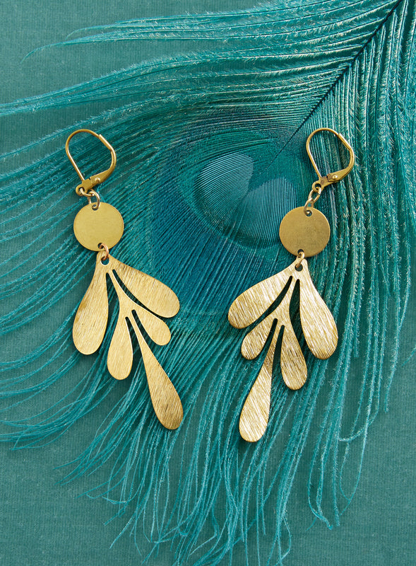 Matisse Leaf Earrings