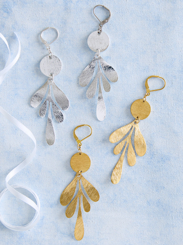 Matisse Leaf Earrings