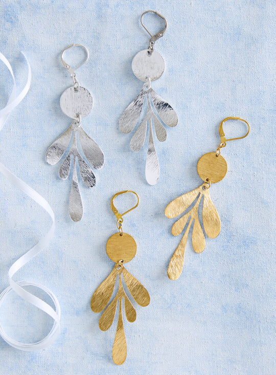 Matisse Leaf Earrings
