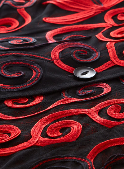 Sheer Soutache Jacket