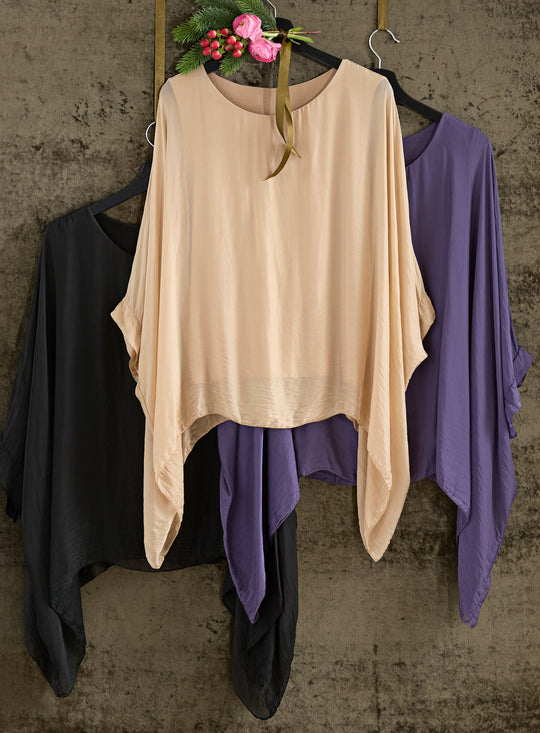Silk Spell Handkerchief Hem Top