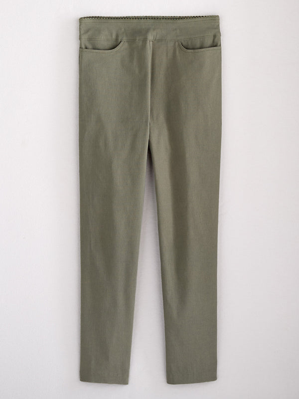 Kick It Up Flat Front Pants