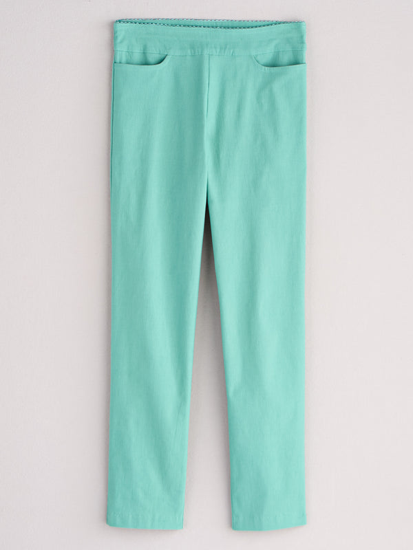 Kick It Up Flat Front Pants