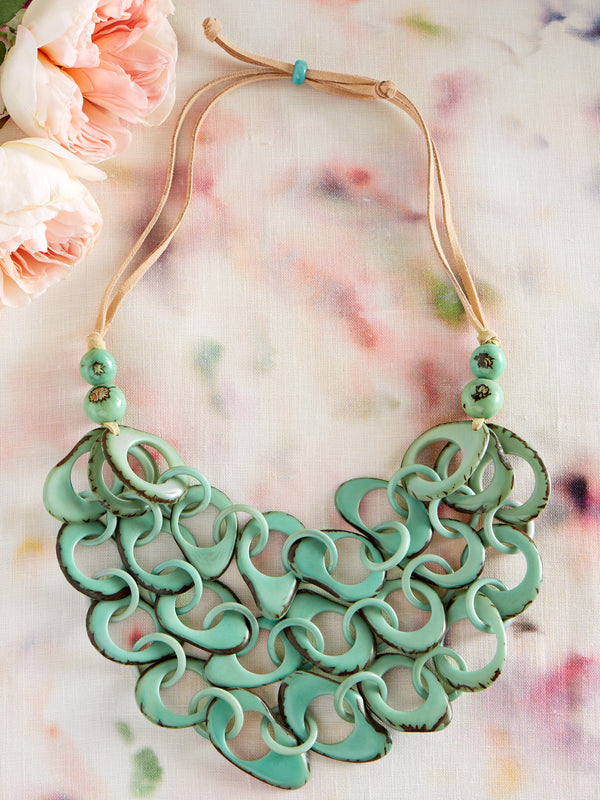Tagua Waves Necklace