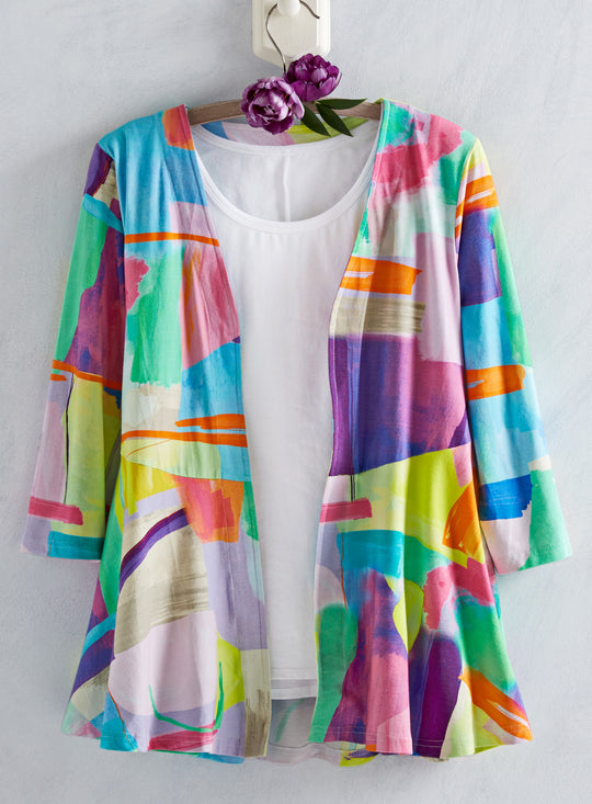 Joie de Vivre Knit Jacket FINAL SALE (No Returns)