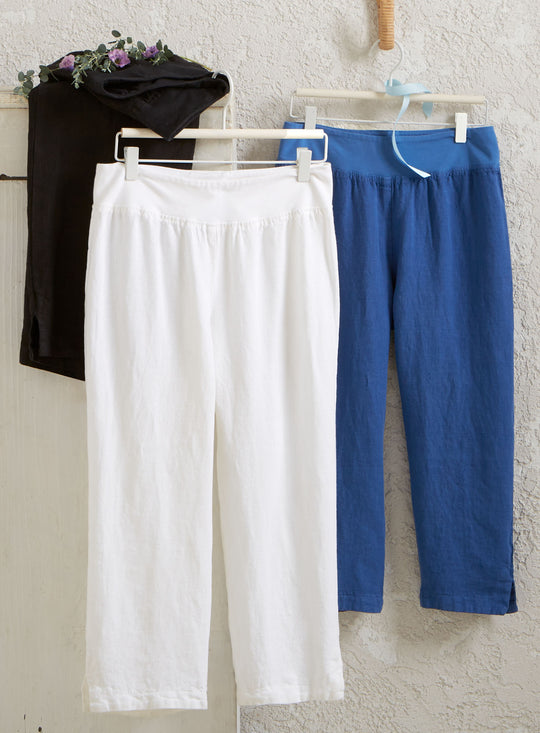 Linen Capri Pants FINAL SALE (No Returns)