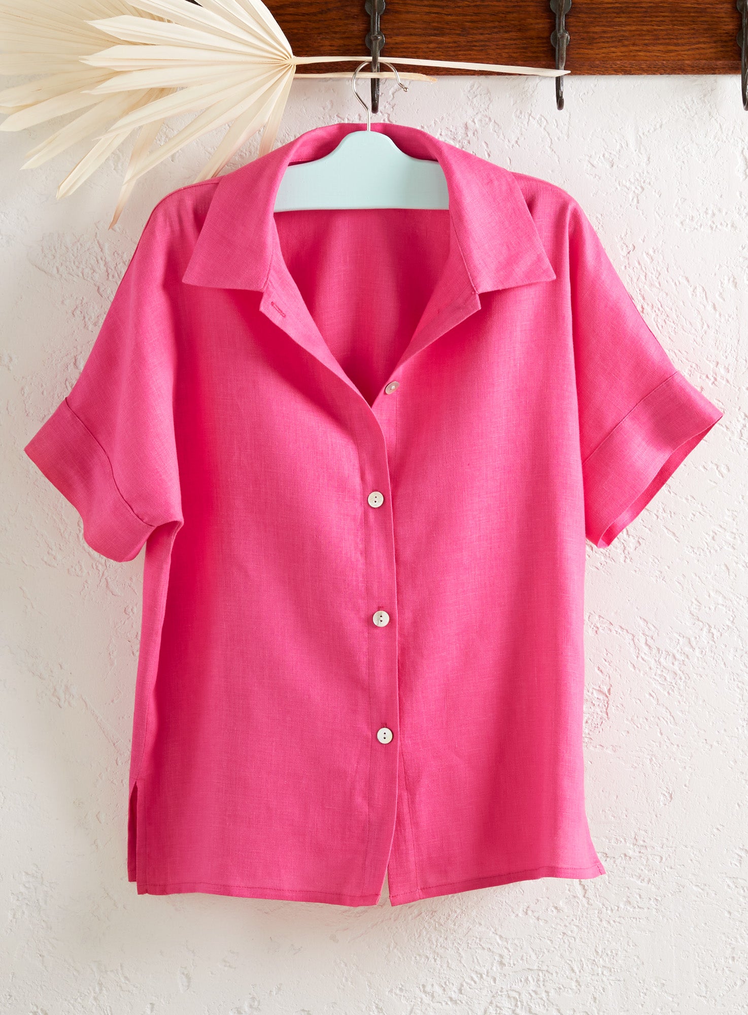 Easy Linen Camp Shirt FINAL SALE (No Returns) | Petalura Easy Linen Camp Shirt FINAL SALE (No Returns) | Petalura