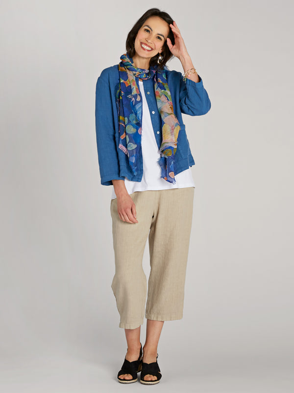 Blue Oasis Linen Outfit