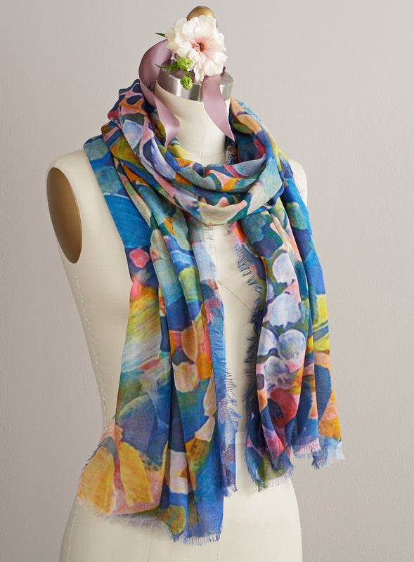 Blue Oasis Scarf