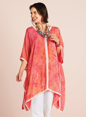 Out on the Lanai Caftan FINAL SALE (No Returns)