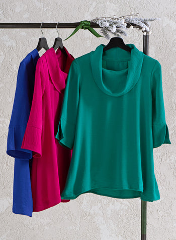 Airflow Tunic - Jewel Tones
