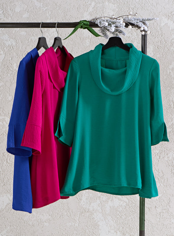 Airflow Tunic - Jewel Tones